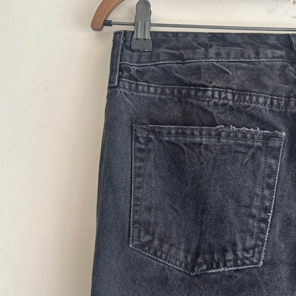 GRLFRND "The Stella" Low-Rise Ultra Flare Denim Skirt Size 26 - Picture 3 of 6